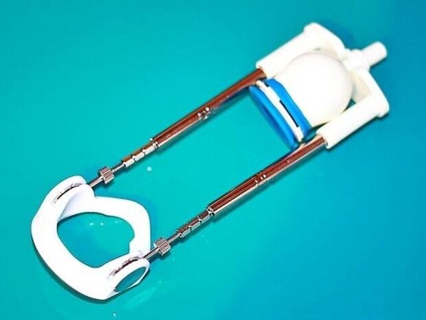 Um den Phallus zu verlängern, können Sie ein spezielles Gerät verwenden – einen Extender.